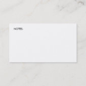 la maman de damassé carde le carte de visite (Dos)