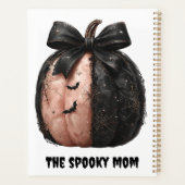 La maman Éffrayante Citrouille d'Halloween (Dos)