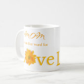 La maman est un autre mot pour la tasse d'amour (Devant gauche)