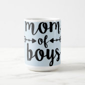 La maman morphing des garçons Mug (Centre)