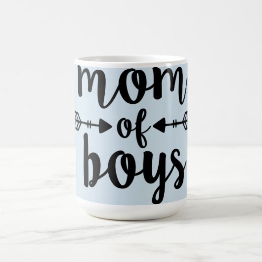 La maman morphing des garçons Mug (Centre)