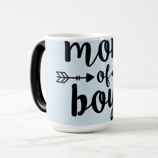 La maman morphing des garçons Mug (Devant gauche)