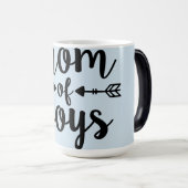 La maman morphing des garçons Mug (Devant droit)