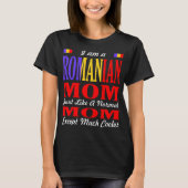 La maman roumaine aiment le T-shirt beaucoup plus (Devant)