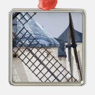 La Mancha, Spanje. Don Quichot beroemd gekanteld o Metalen Ornament