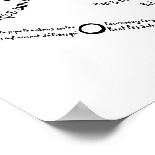 La Mandoline, l'oeillet et le bambou, Apollinaire Poster (Hoek)