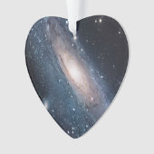 La manière laiteuse de galaxie d'Andromeda tient (devant)