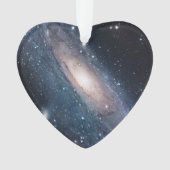 La manière laiteuse de galaxie d'Andromeda tient (devant)