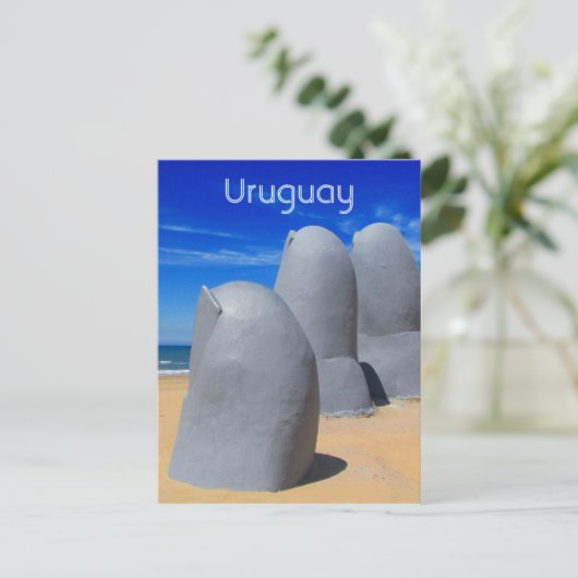 la mano punta del este briefkaart (Staand voorkant)