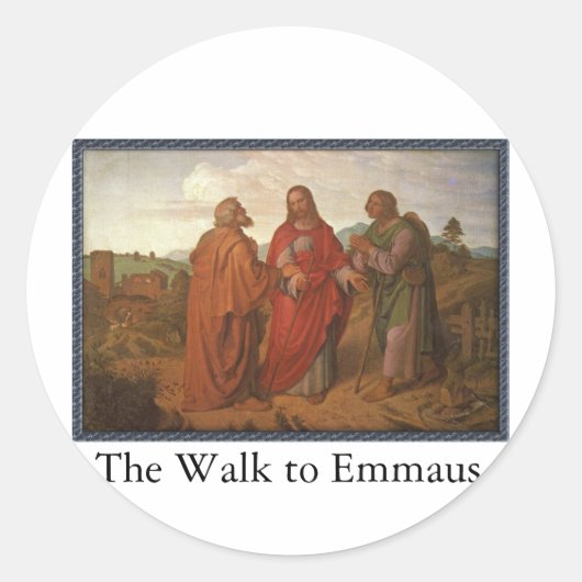 La marche vers les autocollants Emmaus (Devant)