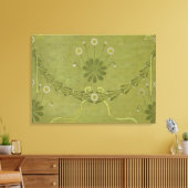 'La Margarete' wandpapier, gedrukt door Jeffre Canvas Afdruk (Insitu (Woonkamer))