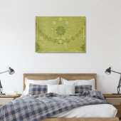 'La Margarete' wandpapier, gedrukt door Jeffre Canvas Afdruk (Insitu (Slaapkamer))