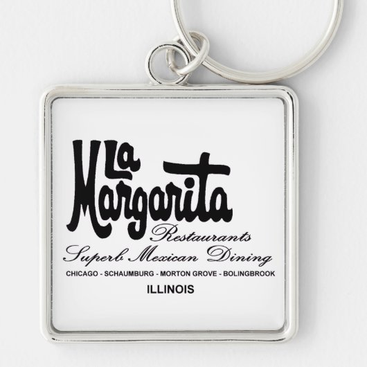 La Margarita Restaurants of Illinois Sleutelhanger (Voorkant)
