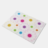 La marguerite pointille le tapis de porte (Incliné)