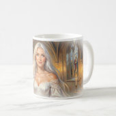 La mariée attend Mug Cathédrale Grâce (Devant droit)