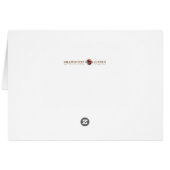 La Mariée - Carte, salutation/note (Dos Horizontal)