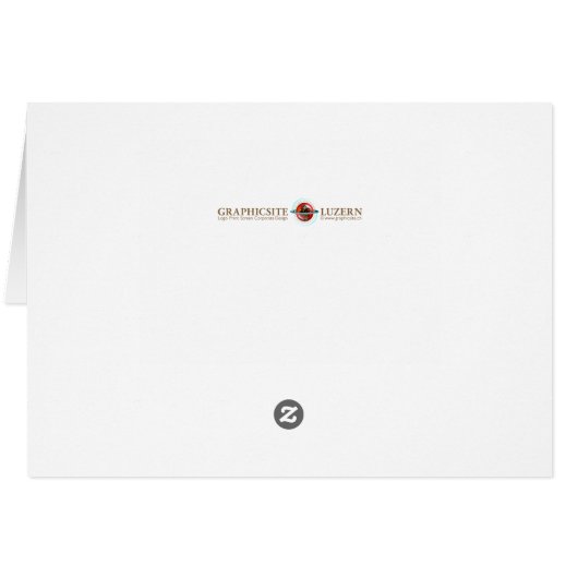 La Mariée - Carte, salutation/note (Dos Horizontal)