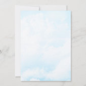 la mariée est aux anges invitation enterrement de  (Dos)