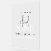 La mariée est sur un nuage 9 Baby Shower (Angle)