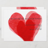 La mariée ne scape plus drôle faire-part de mariag (Devant / Derrière)