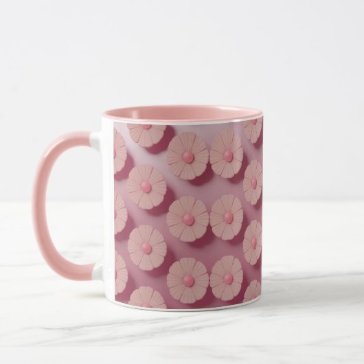 La mariée rose marmite Combo Mug (Gauche)