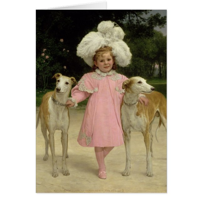 La mars d'Alice Antoinette De, âgé cinq (Devant)