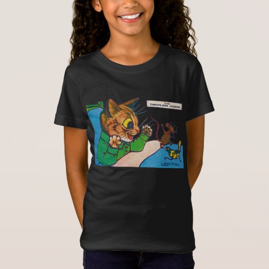 La Mascotte Dreamland, T-shirt Louis Wain (Devant)