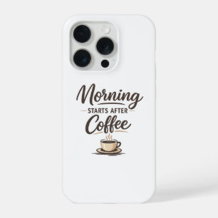 La matinée commence après le café - Café minimal