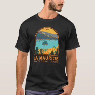 La Mauricie National Park Travel Art  T-shirt