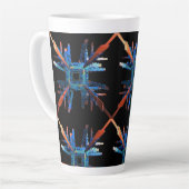 La mécanique de tout le latte Mug (Angle gauche)