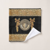 La Méduse de la guirlande (Gant de toilette)