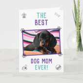 La meilleure carte mère de chien pour la fête des  (Devant)