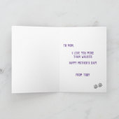 La meilleure carte mère de chien pour la fête des  (Intérieur)