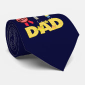 La meilleure cravate de papa de fête des pères (Roulé)