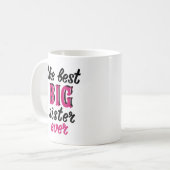 La Meilleure Grande Soeur Jamais Mug (Devant gauche)