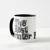 La meilleure imprimante - Mug à café à deux tons (Devant gauche)
