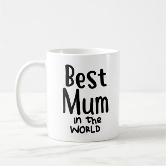 La meilleure maman dans la tasse de thé de café du