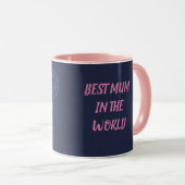La meilleure maman dans la tasse du monde - tasse (Devant droit)