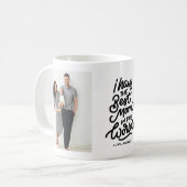 La meilleure maman du monde Photo Collage Mug (Devant gauche)