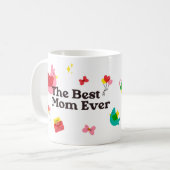 La meilleure maman jamais - Mug de la fête des mèr (Devant gauche)