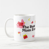 La meilleure maman jamais - Mug de la fête des mèr (Gauche)