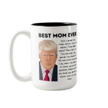 La meilleure maman mug Trump