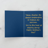 LA MEILLEURE MÈRE DU MONDE Carte de fête des mère (Intérieur)