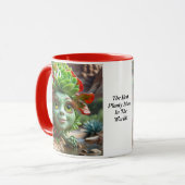 ''La Meilleure Mère Planty Au Monde'' | Café Mug (Devant gauche)