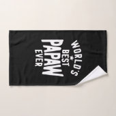 La meilleure papaye du monde | Cadeau Père (Serviette à main)