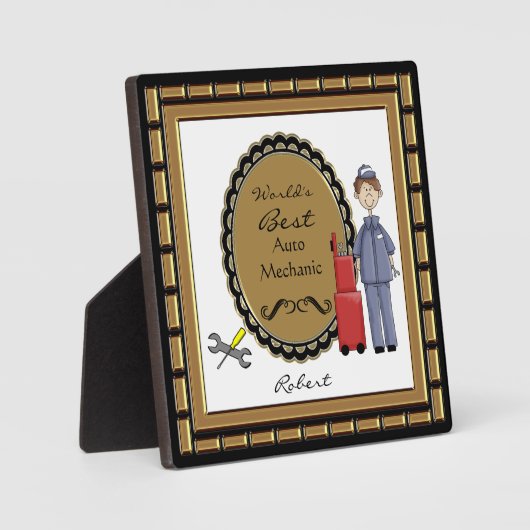 La meilleure plaque mécanique automobile du monde (Recto)