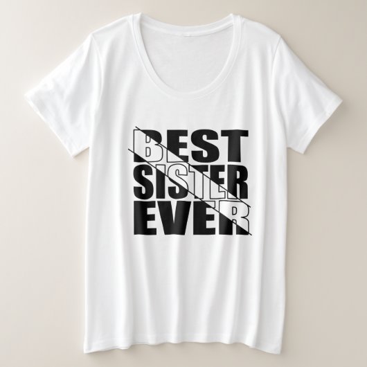 LA MEILLEURE SOEUR JAMAIS. (Design devant)
