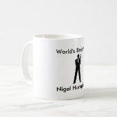 La meilleure tasse de cadeau d'homme (Devant gauche)