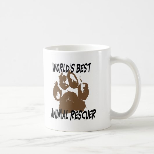 La meilleure tasse de café animale du sauveteur du (Droite)