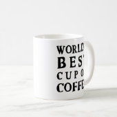 LA MEILLEURE TASSE DE CAFÉ AU MONDE (Devant droit)